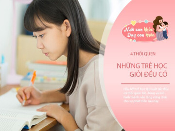 99% trẻ xuất sắc đều tuân thủ 4 thói quen tốt, trẻ bình thường sẽ bắt kịp nếu làm đúng