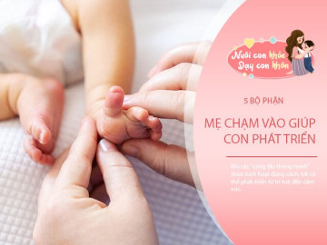 Trên người trẻ có 5 công tắc thông minh, mẹ ''mở'' đúng lúc để con lớn khôn minh mẫn