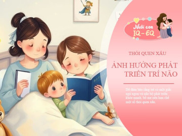 3 thói quen xấu âm thầm đánh cắp trí thông minh của trẻ trong khi ngủ