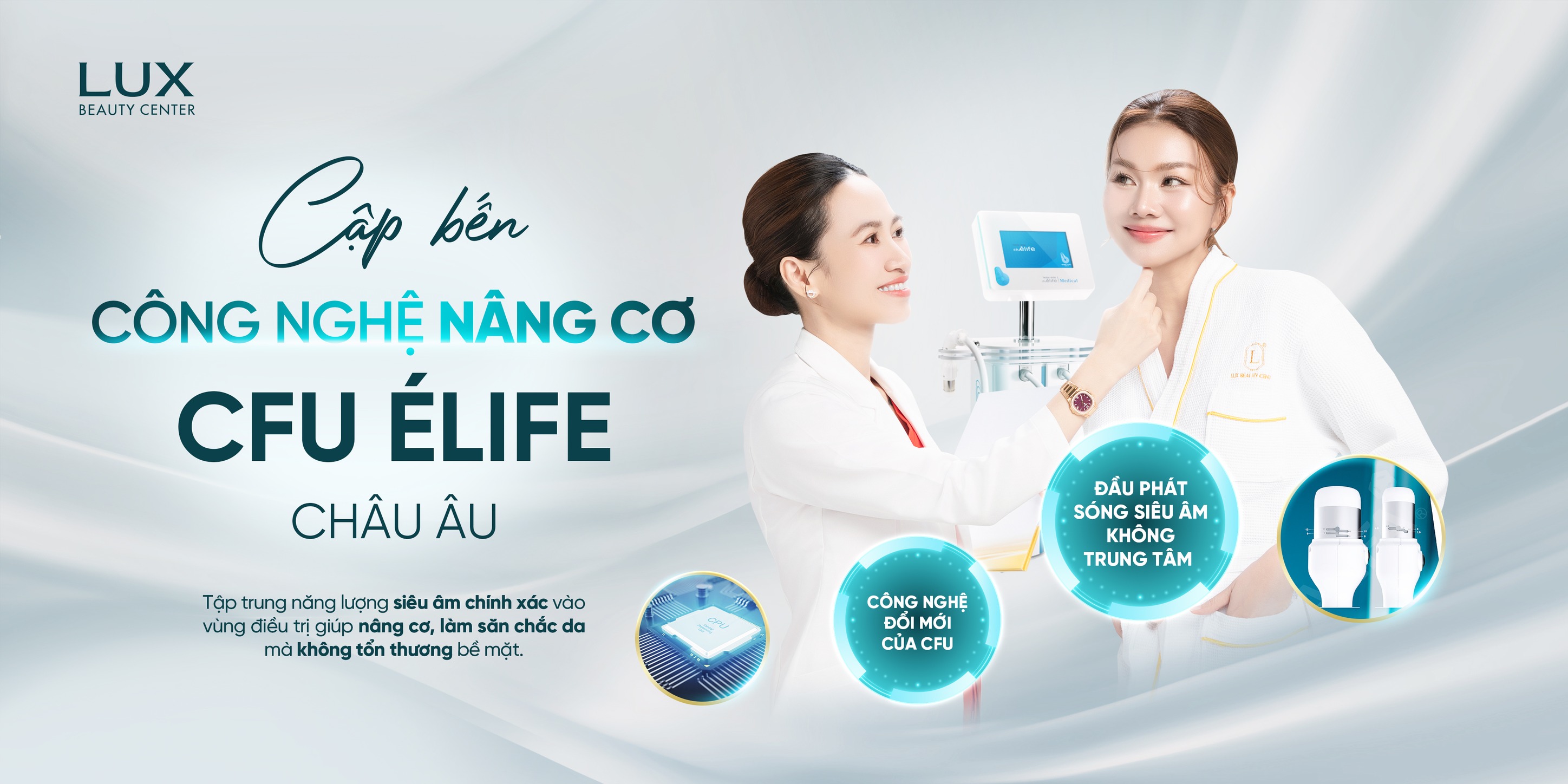 CFU ÈLIFE - Công nghệ trẻ hóa “hot” nhất hiện nay