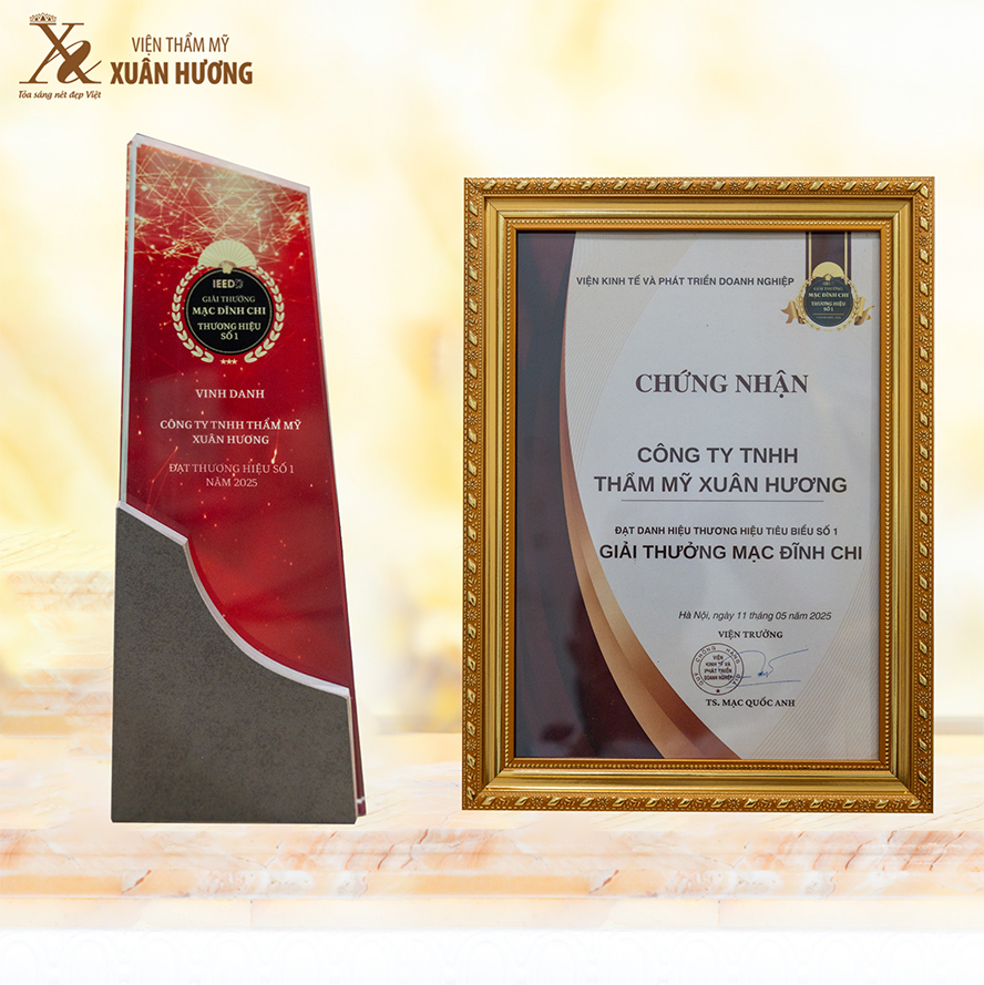 Viện thẩm mỹ Xuân Hương vinh dự đón nhận giải thưởng “Thương hiệu tiêu biểu số 1” - 2
