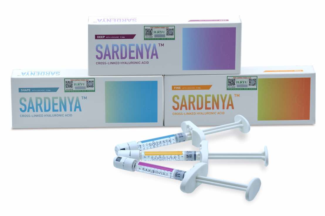 Filler SARDENYA được tin dùng tại Việt Nam và Hàn Quốc