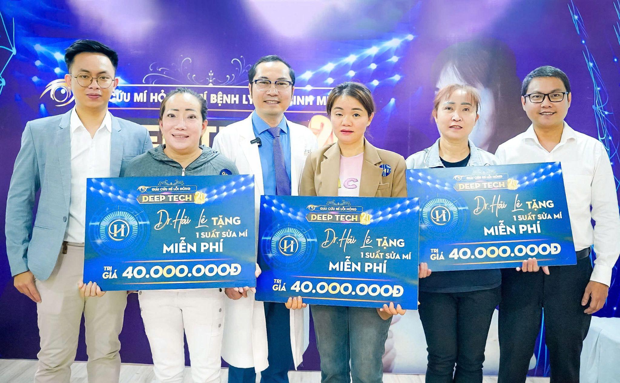 Dr.Hải Lê thường niên tổ chức cuộc thi “Giải cứu” các ca mũi mí bệnh lý hoặc lỗi hỏng, u chàm bớt bẩm sinh hoàn toàn miễn phí