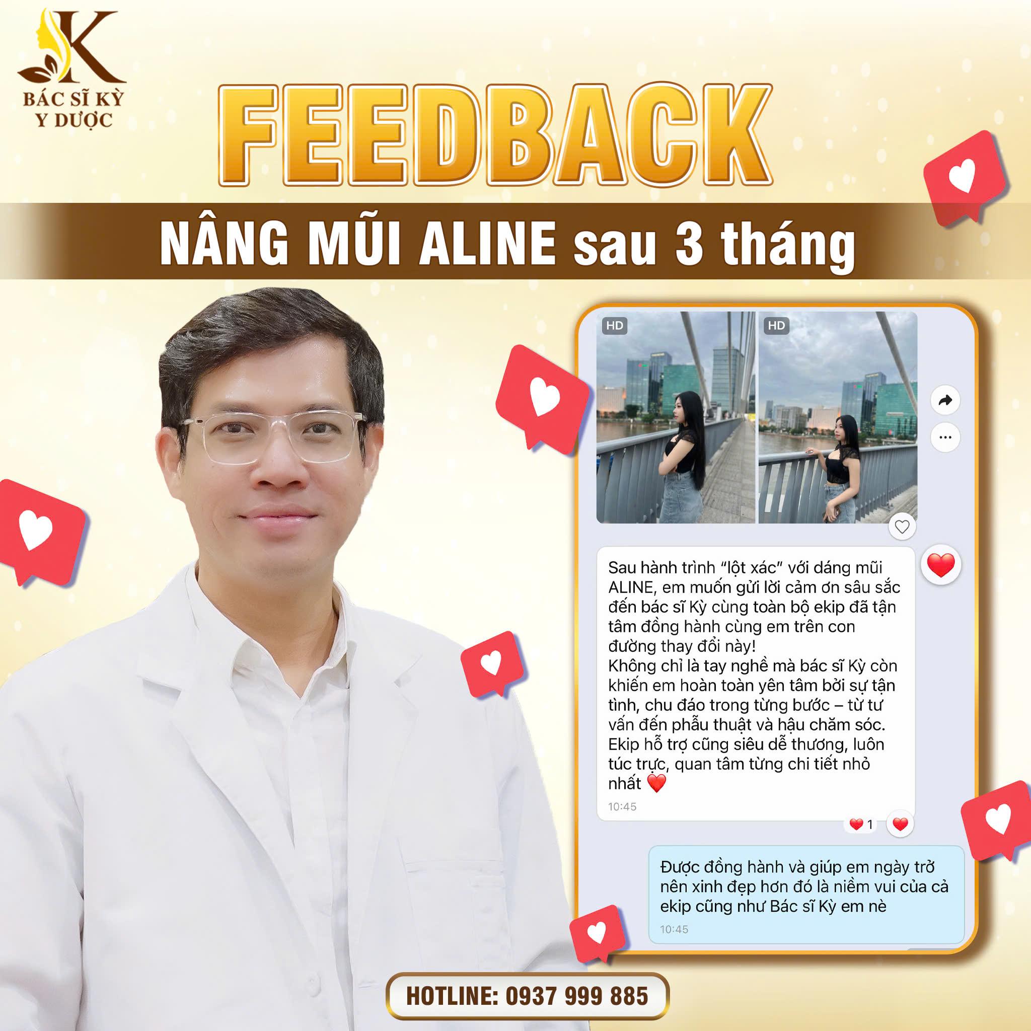 Dáng mũi Aline chuẩn từng milimet từ bác sĩ Kỳ Y Dược - 2