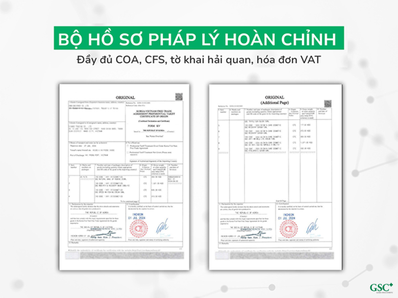 Bộ hồ sơ pháp lý hoàn chỉnh