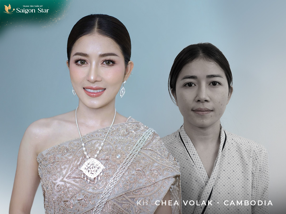 Nàng tiếp viên hàng không Cambodia, “lột xác” diện mạo tại Saigon Star