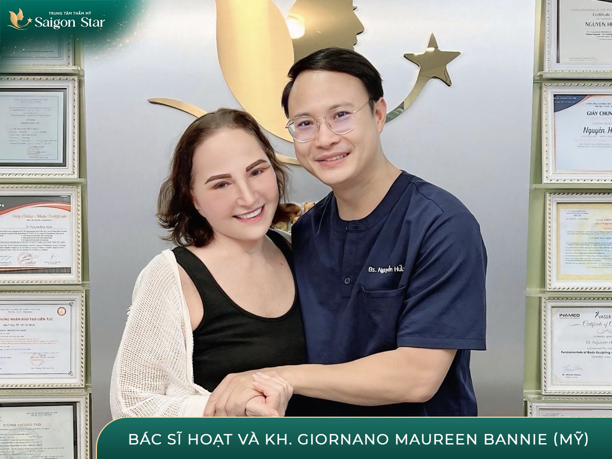 Từ xa trở về, Việt kiều tin chọn làm đẹp tại Saigon Star cùng Bác sĩ Nguyễn Hữu Hoạt - 1