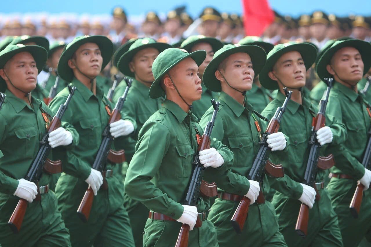 Đoàn diễu binh Quân đội, Công an amp;#34;đi trong vòng tay nhân dânamp;#34; - 30