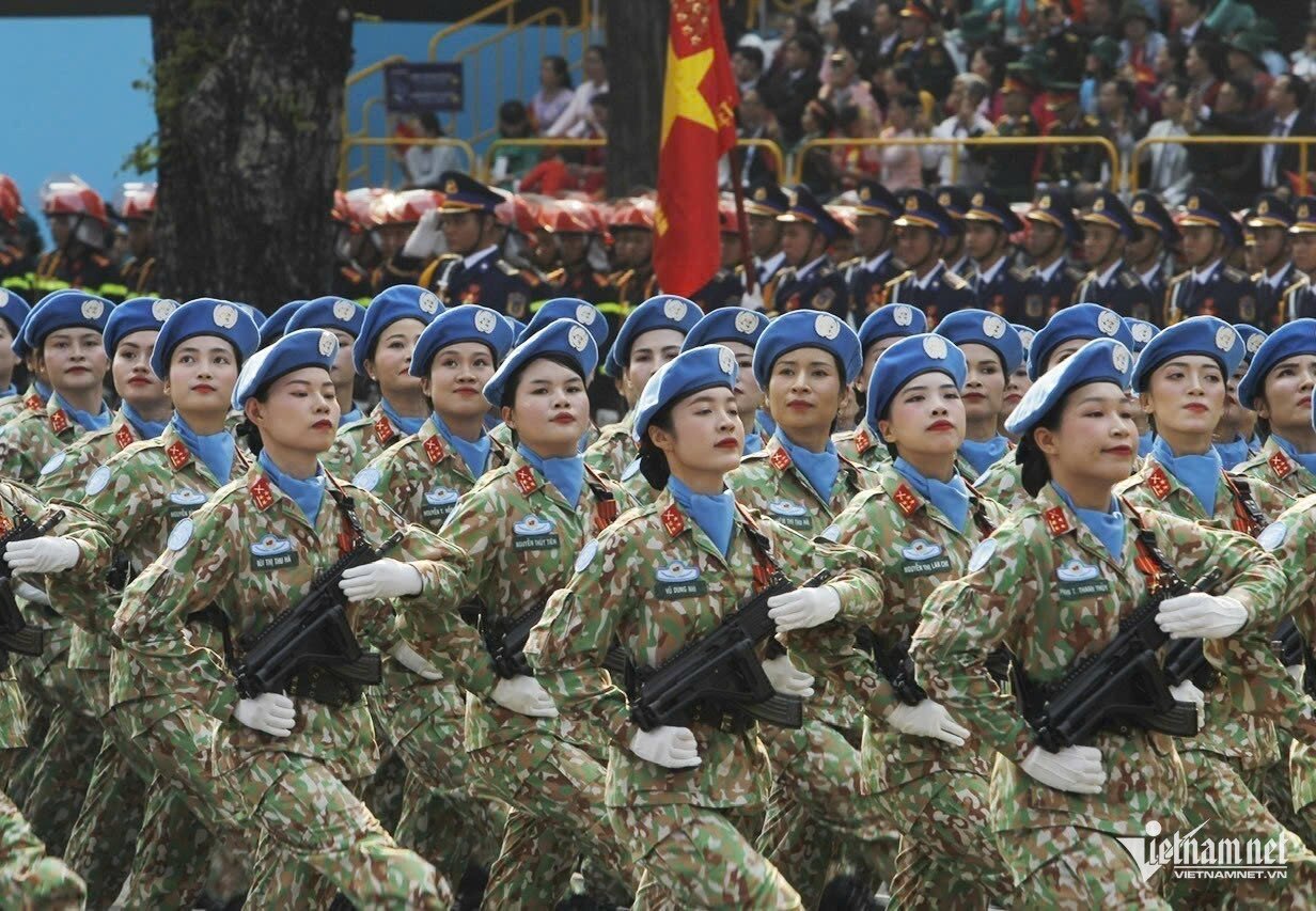 Đoàn diễu binh Quân đội, Công an amp;#34;đi trong vòng tay nhân dânamp;#34; - 33