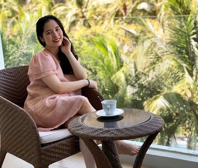Chị Tạ Thùy Giang.