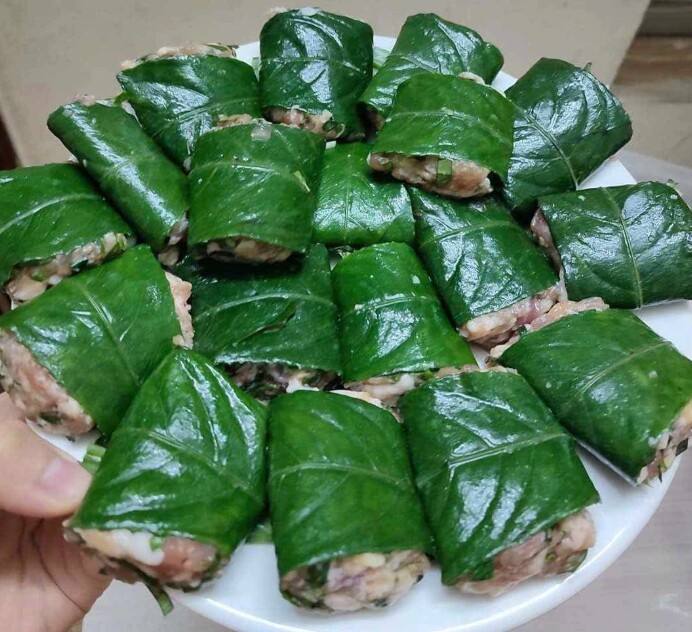 Chả thịt lá xương sông