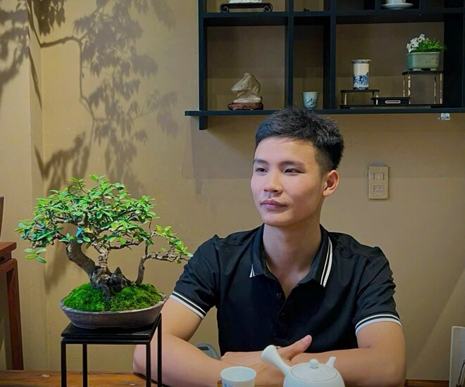 Bùi Văn Hoan từ bỏ nghề hướng dẫn viên du lịch để khởi nghiệp với bonsai