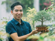 Tin tức - Nhặt cây mọc dại ven đường làm thành bonsai độc lạ, 9X Hà Nội mỗi tháng đều tay kiếm 30 triệu đồng