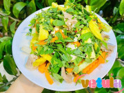 Bếp Eva - Vét tủ lạnh: Nhà thừa ít lưỡi lợn luộc, đem ngay làm món nộm giòn ngon thanh mát giải nhiệt ngày hè