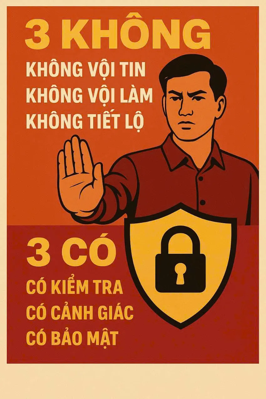 Công an khuyến cáo người dân cảnh giác với các thủ đoạn lừa đảo. Ảnh: CA