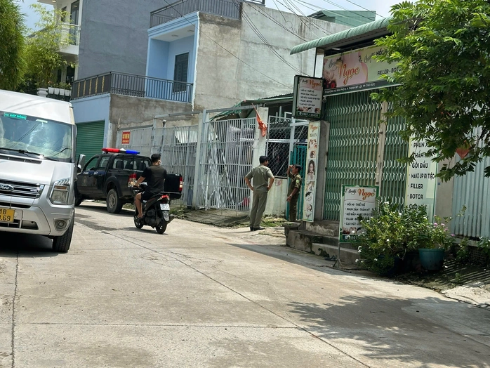 Hiện trường vụ việc.