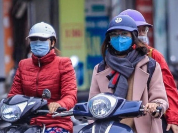 Thông tin mới nhất về khối không khí lạnh đang tràn xuống miền Bắc khiến nền nhiệt giảm sâu bao nhiêu?