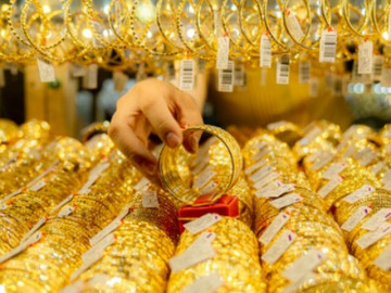 Cuối ngày 21-5, giá vàng miếng SJC lại tăng vọt