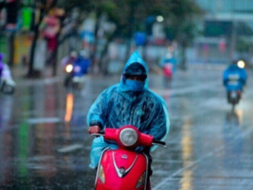 Điểm danh những nơi sẽ có mưa rất to hôm nay do ảnh hưởng không khí lạnh