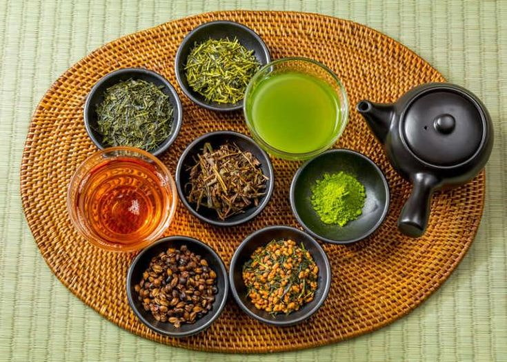 Thế giới trà Nhật phong phú với đa dạng các loại trà lá và trà bột