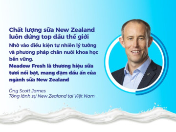 Sức khỏe - Sữa tươi Meadow Fresh 100% nguyên chất từ New Zealand khoác diện mạo mới
