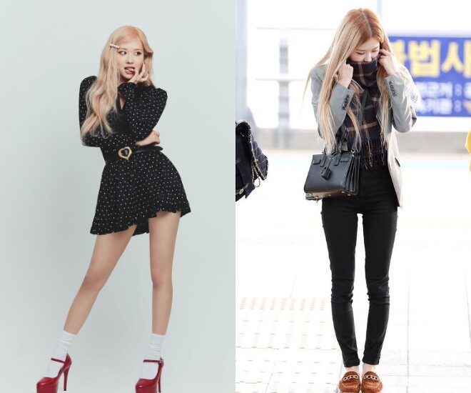 Thành quả của việc luyện tập chăm chỉ vô cùng xứng đáng, đặc biệt khi so sánh với những bức ảnh của chính Rosé ngày xưa. 