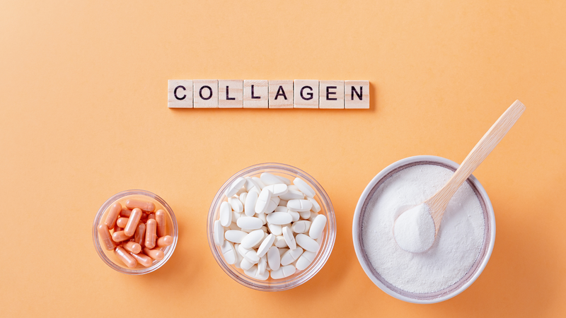 Collagen là một thành phần quan trọng giúp tóc chắc khỏe, ít rụng, nhưng không mạnh về kích thích mọc tóc