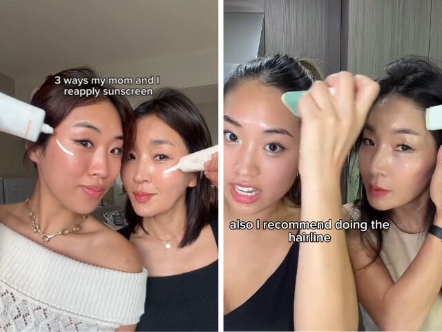 Kem chống nắng là người bạn đồng hành tin cậy trong quá trình chống lão hóa của Sonia Lee.