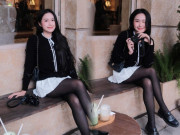 Thời trang - Mặc kiểu quần làm khó nhiều sao Việt, nàng WAG Hà Thành vẫn thanh lịch bất ngờ, phong thái tiểu thư khó ai bì được