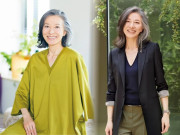 Đẹp - Người phụ nữ Nhật 63 tuổi vẫn đẹp đầy sức sống, có mái tóc bạc trắng nhưng bóng khỏe nhờ không níu kéo tuổi tác