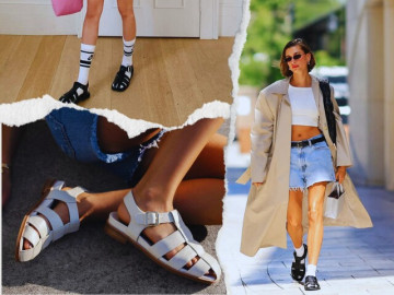 Quay xe gấp với đôi giày tưởng lỗi thời – giờ là vũ khí thời trang cực mạnh của hội sành mặc