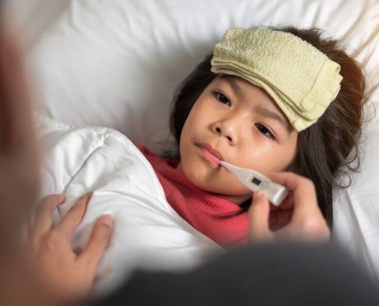 Trẻ ốm vặt là nỗi ám ảnh của rất nhiều phụ huynh. Ảnh minh họa. 