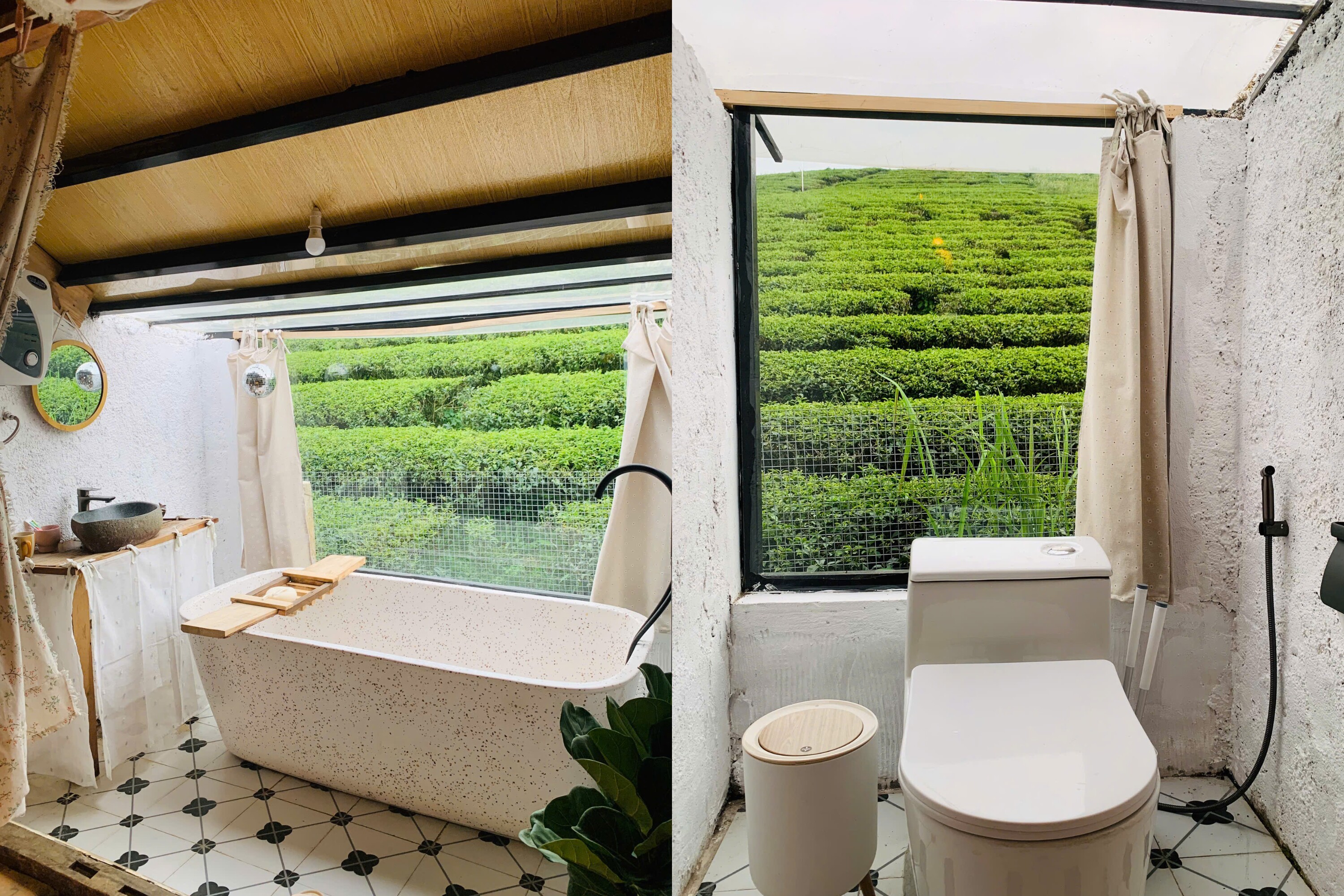 Bỏ phố về cao nguyên, cặp vợ chồng trẻ chi 2 tỷ đồng xây ngôi nhà gỗ đẹp như tranh giữa đồi chè xanh ngát - 9