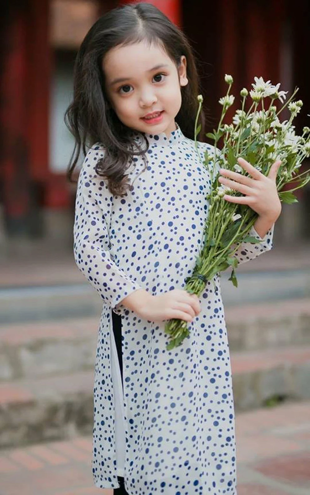 Chu Diệp Anh lúc nhỏ