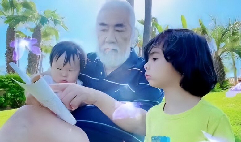Đến trường họp phụ huynh, đạo diễn khét tiếng showbiz bị nhầm là ông nội, hoá ra U80 có 4 con với vợ kém 31 tuổi - 8