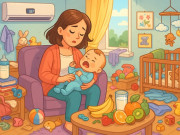 Yêu con - Chỉ người tinh tế mới nhận ra lỗi sai của mẹ bỉm ở bức hình trong 10 giây