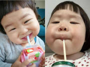 Yêu con - 1001 khoảnh khắc siêu hài của các "Thánh ăn" khi được uống sữa đúng gu