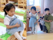 Yêu con - Trường mẫu giáo gây xôn xao khi cho 300 học sinh trải nghiệm "mang bầu", nhìn các bé khệ nệ bê bụng ăn, ngủ mà thương