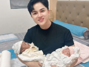 Yêu con - Có con sinh đôi một trai một gái, nam ca sĩ họ Khưu độc lạ nhất nhì Việt Nam đặt tên cho 2 con rất đặc biệt