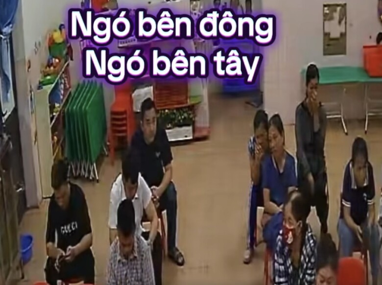 Vợ đăng video chồng có hành động “thả thính” khi đi họp phụ huynh, MXH bùng nổ - 1