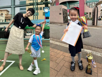 Con gái Á hậu nổi tiếng học cùng lúc 2 trường mẫu giáo, ăn ngủ vệ sinh trên xe, 4 tuổi đạt thành tích khủng