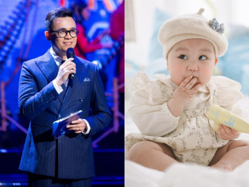 Làm bố lần đầu ở tuổi U40, nam MC nổi tiếng VTV đặt tên cho con gái 4 chữ rất đặc biệt