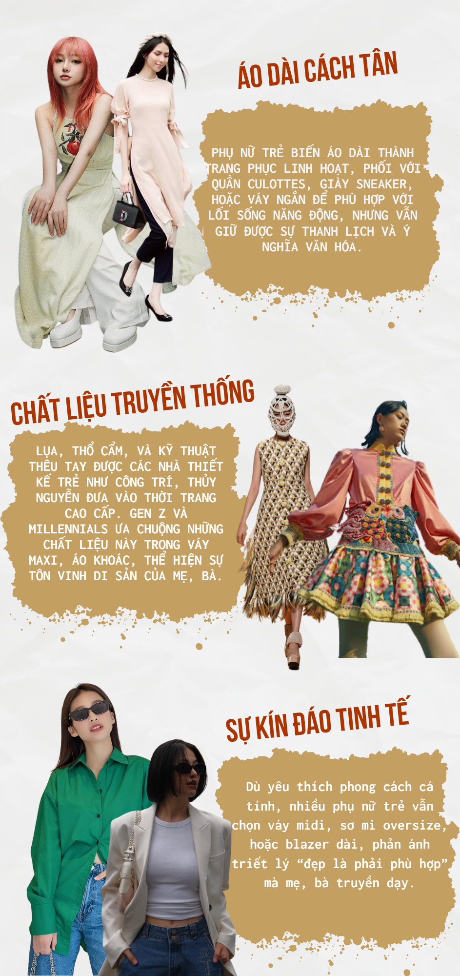 Trang phục của mẹ, cá tính của con: Thời trang Việt trong dòng chảy thế hệ - 6