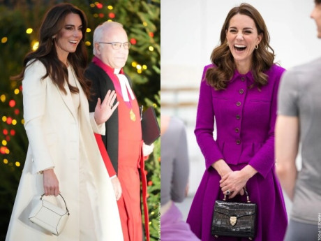 Những chiếc túi hiệu lạ lẫm trong bộ sưu tập của Công nương Kate Middleton