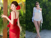 Thời trang - Nóng mắt với loạt đồ bơi "có cũng như không" của chị em khi đi biển, ai nhìn vào cũng phát ngượng