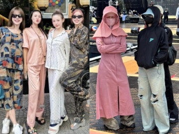 Không còn mê quyến rũ, dàn chị đẹp hot nhất Vbiz trùm kín mặt mũi, "lên đồ" không chừa một khoảng hở