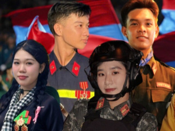 Người trẻ tham gia chiến dịch A50: 5 tháng luyện tập để vinh dự đi trong vòng tay nhân dân