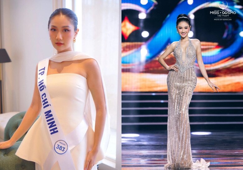 Tính đến hiện tại, Phương Linh đã giảm được gần 10 kg trong 4 tháng để thi Hoa hậu.