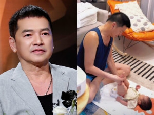 Tài tử từng bị nghi ngờ giới tính nay "cưa đổ" bạn gái trẻ bằng tuổi con gái, U70 "bù đầu" thay tã