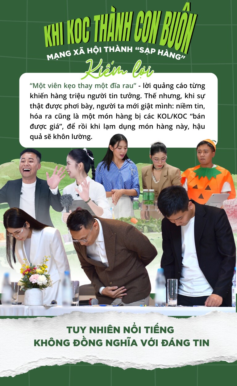 Khi KOC thành con buôn, mạng xã hội thành amp;#34;sạp hàngamp;#34; kiếm lợi - 2